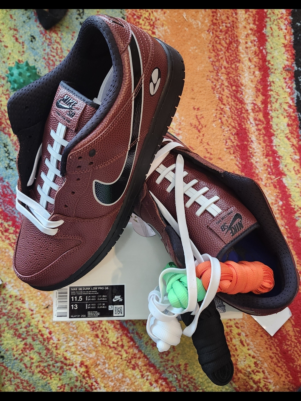 11.5M Limosine Skateboards x Nike SB Dunk Low Pro QS 'Football'
